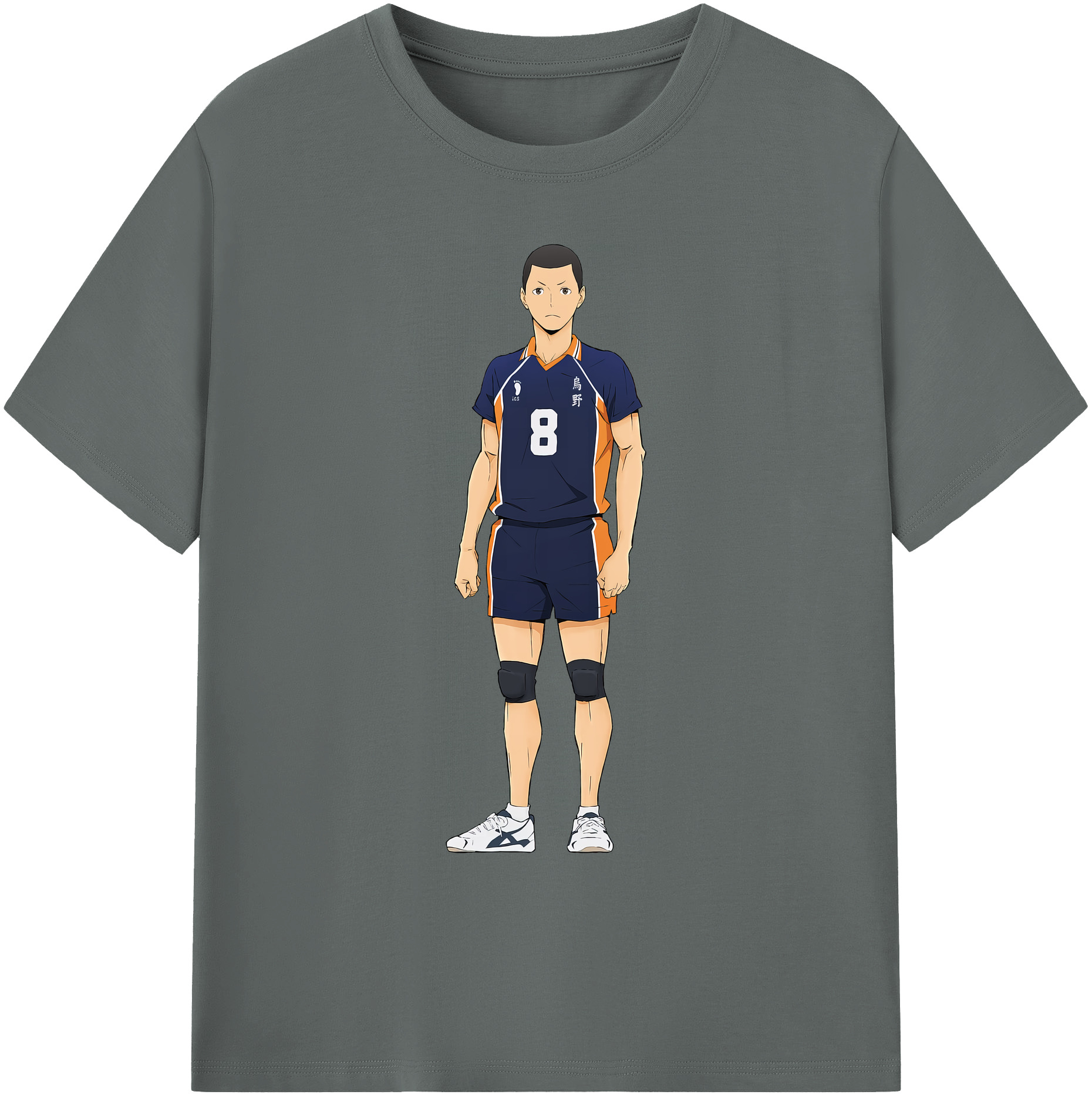 （画像用） ハイキュー!! Haikyu!! 綿100％ メンズ半袖Tシャツ｜肌触りやわらか＆通気性